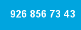 926 856 73 43 926 856 73 43
